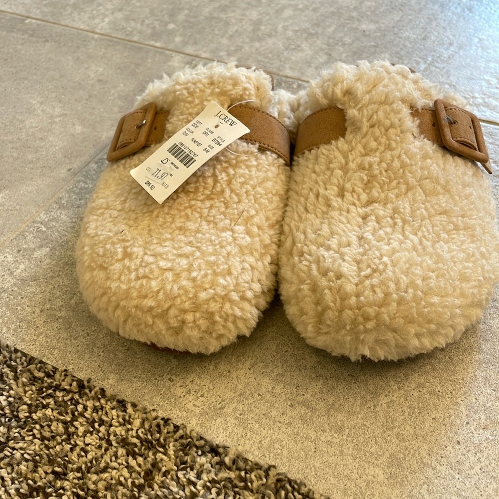 Jcrew Sherpa Clog